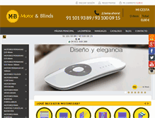 Tablet Screenshot of motoresypersianas.com